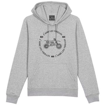 Hoodie "J'aime les vieilles" Unisexe