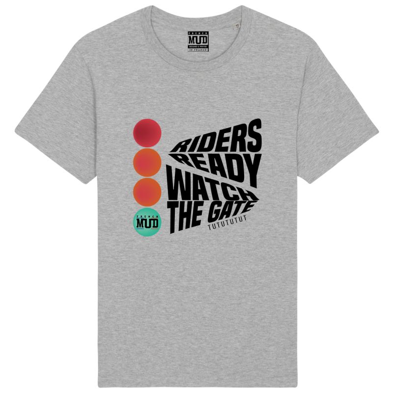 T-Shirt "Riders ready watch the gate" Unisexe