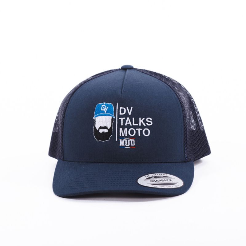 Casquette trucker "DV TALKS MOTO"