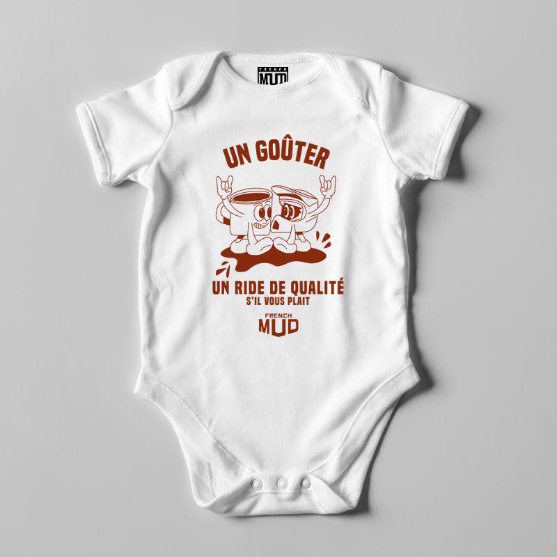 Body "un gouter et un ride de qualite" bebe