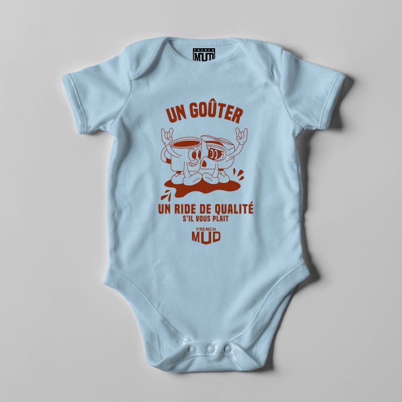 Body "un gouter et un ride de qualite" bebe