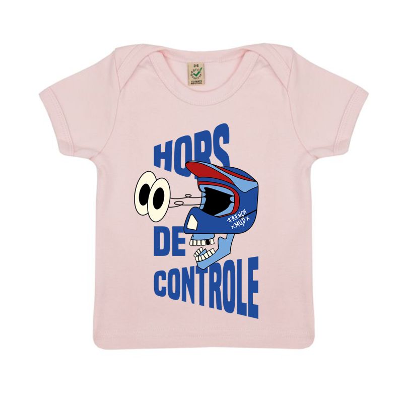 T-shirt "hors de controle" Bebe BIO