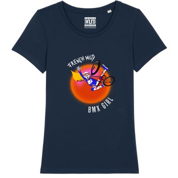 T-Shirt "bmx girl" femme