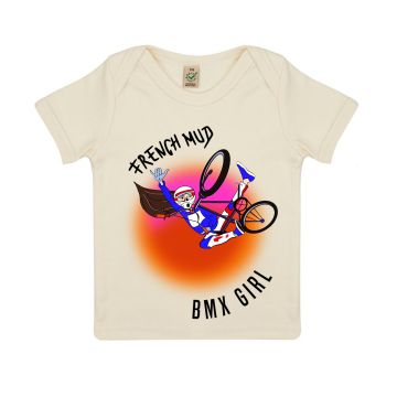 T-shirt "bmx girl" Bebe BIO
