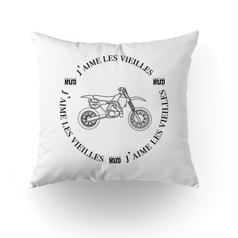 Coussin "j'aime les vieilles"