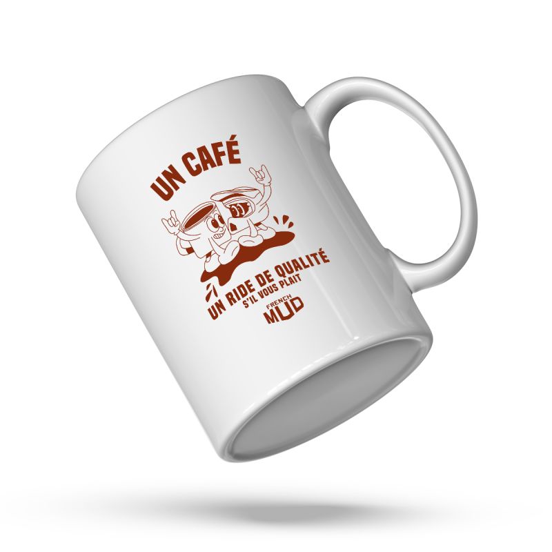 MUG "un cafe et un ride de qualite"