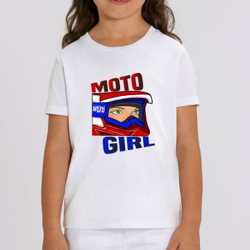 Tshirt "moto girl" Enfant