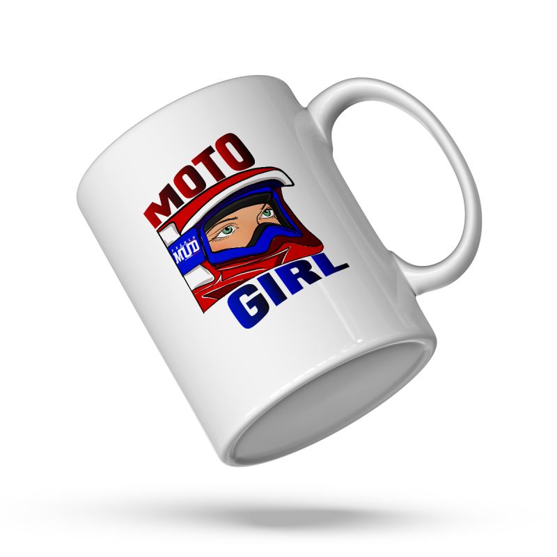 MUG "moto girl"