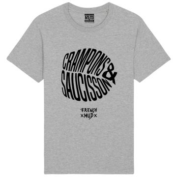 T-Shirt "crampons et saucisson" Unisexe
