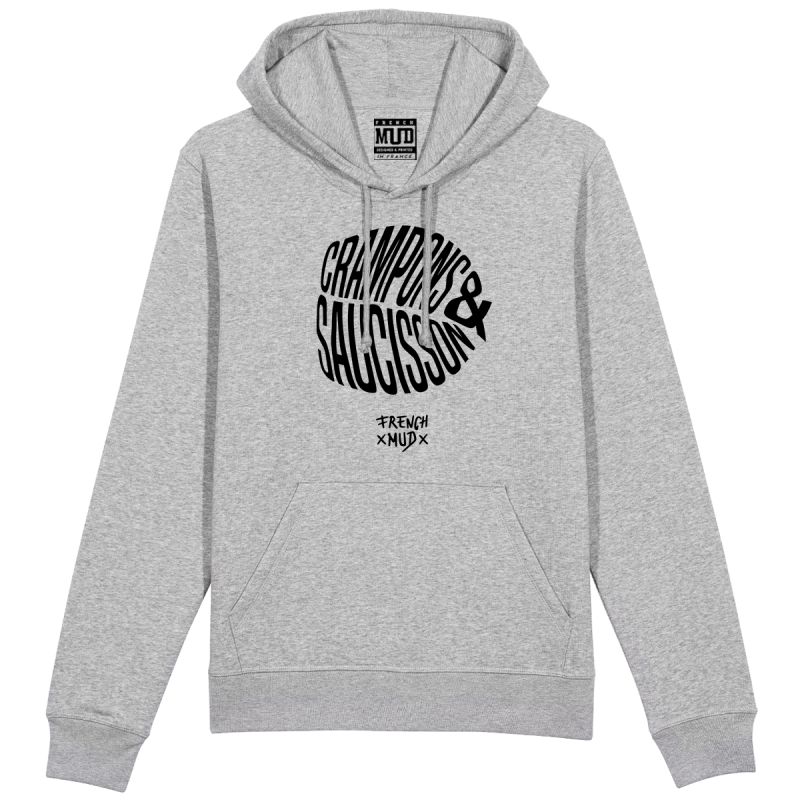 Hoodie "crampons et saucisson"