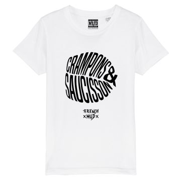 Tshirt "crampons et saucisson" Enfant