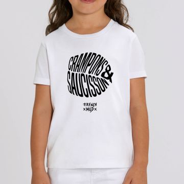 Tshirt "crampons et saucisson" Enfant