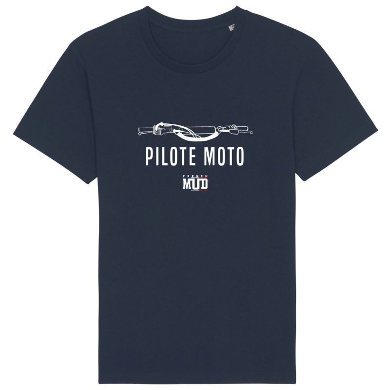 T-Shirt "pilote moto" Unisexe