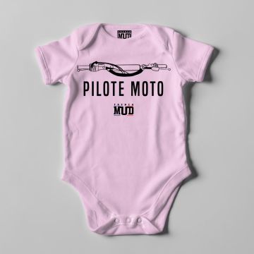 Body "pilote moto" bebe