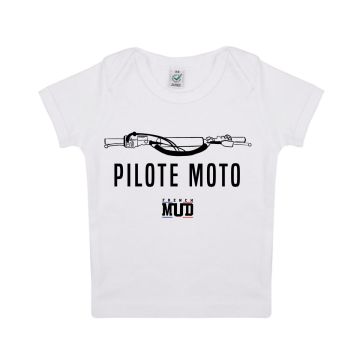 T-shirt "pilote moto" Bebe BIO