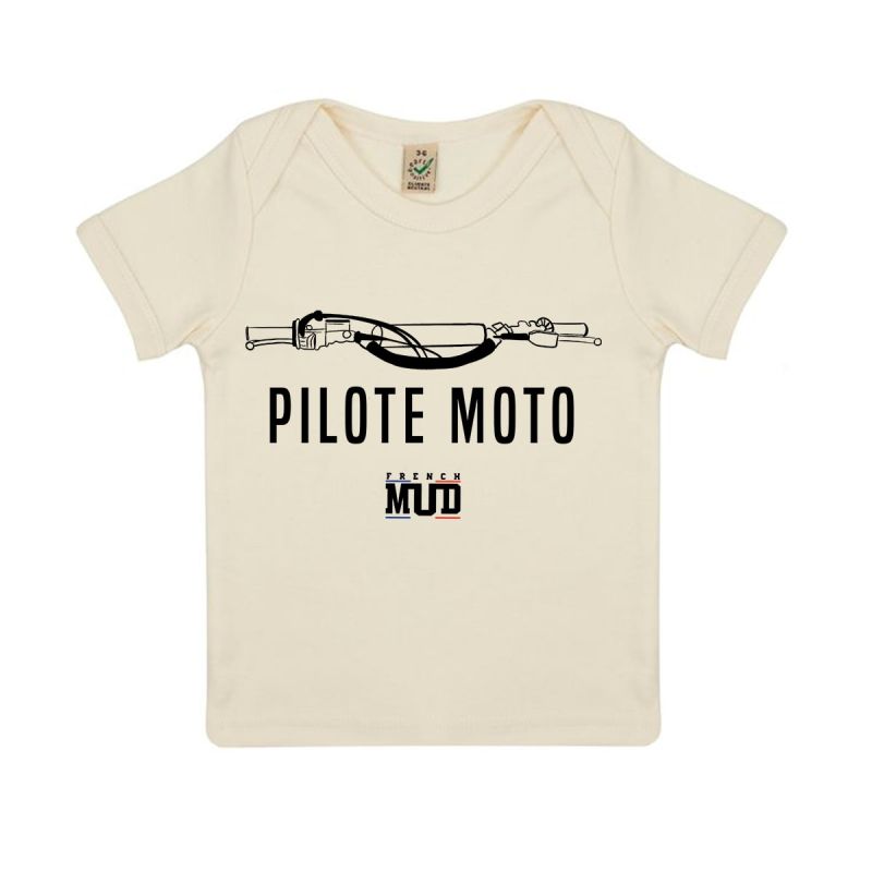 T-shirt "pilote moto" Bebe BIO