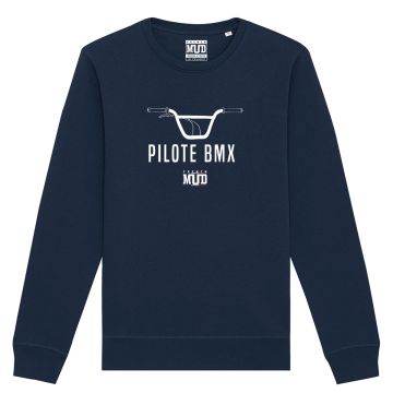 Sweat "pilote bmx" Unisexe