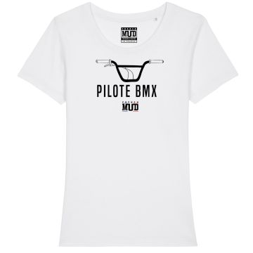 T-Shirt "pilote bmx" femme