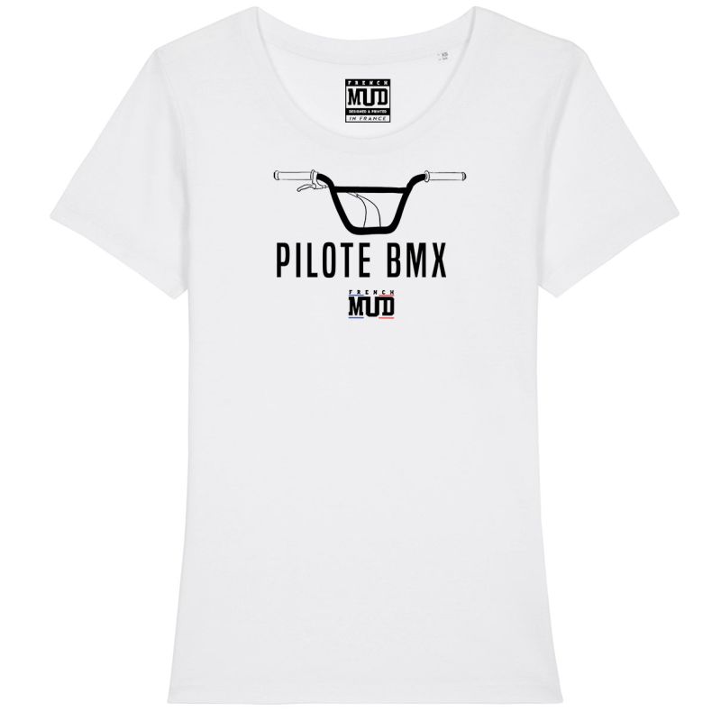 T-Shirt "pilote bmx" femme