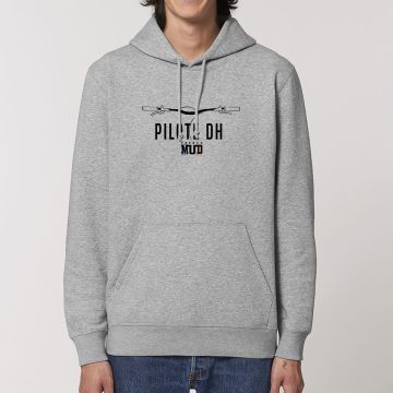 Hoodie "pilote dh" Unisexe