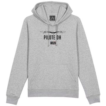 Hoodie "pilote dh" Unisexe