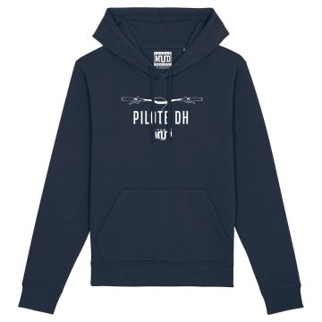 Hoodie "pilote dh" Unisexe