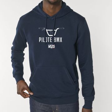 Hoodie "pilote bmx" Unisexe