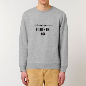 Sweat "pilote dh" Unisexe