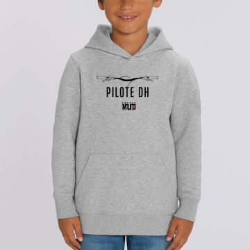 Hoodie "pilote dh" Enfant