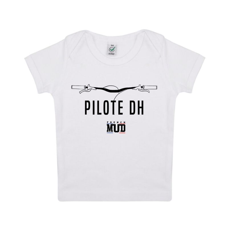 T-shirt "pilote dh" Bebe BIO