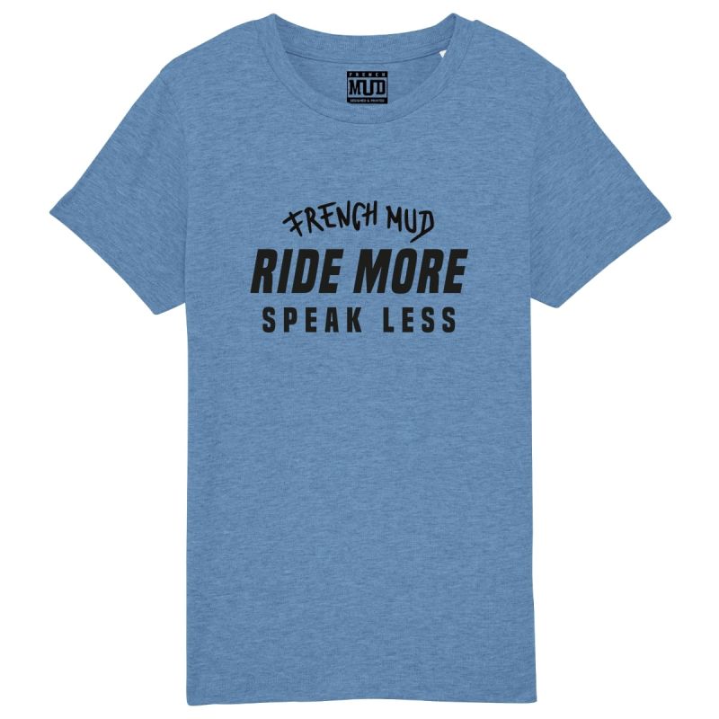 Tshirt "ride more speak less" Enfant