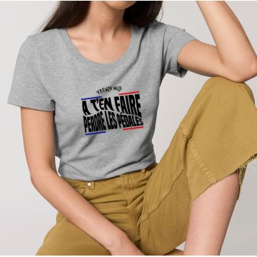 T-Shirt "a t'en faire perdre les pedales" femme