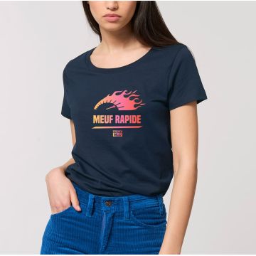 T-Shirt "meuf rapide" femme