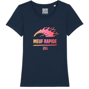 T-Shirt "meuf rapide" femme