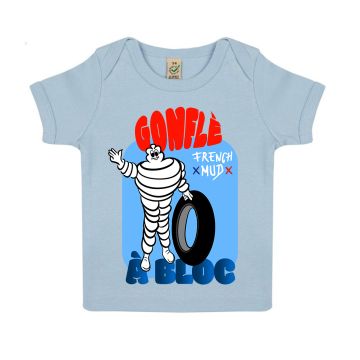 T-shirt "gonfle a bloc" Bebe BIO