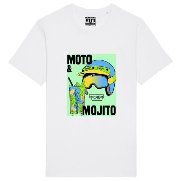 T-Shirt "moto & mojito" Unisexe
