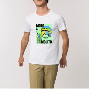T-Shirt "moto & mojito" Unisexe