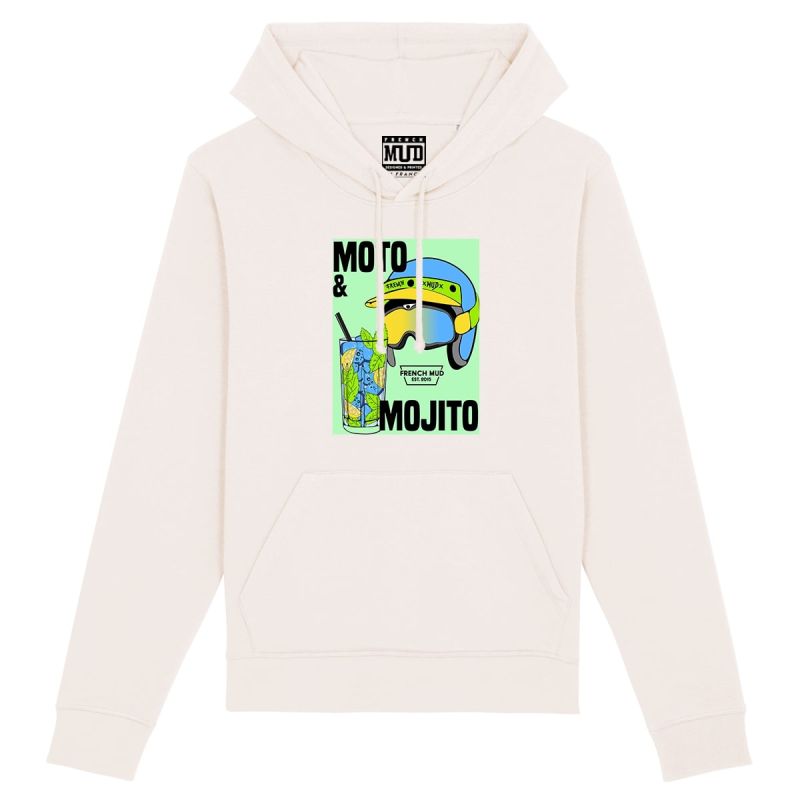 Hoodie "moto & mojito" Unisexe