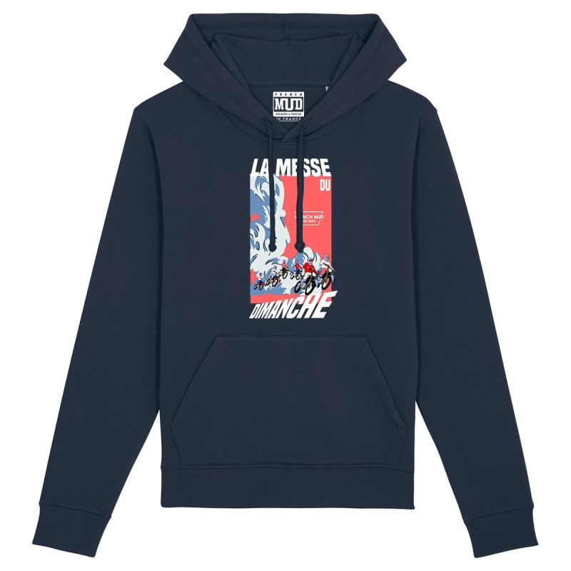 Hoodie "la messe du dimanche" Unisexe