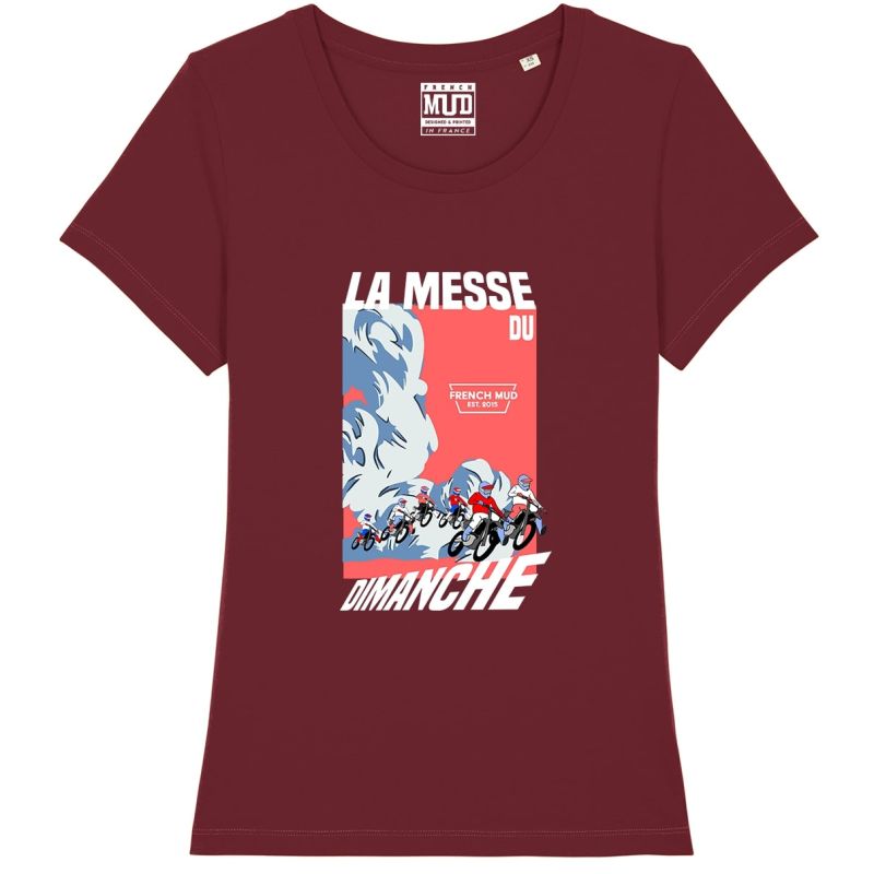 T-Shirt "la messe du dimanche" femme