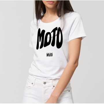 T-Shirt "big moto" femme