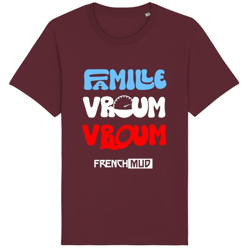 T-Shirt "famille vroum vroum" Unisexe