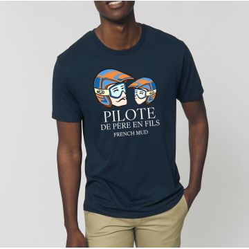 T-Shirt "pilote de pere en fils" Unisexe