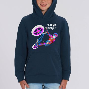 Hoodie "peinture BMX" Enfant