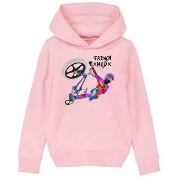 Hoodie "peinture BMX" Enfant