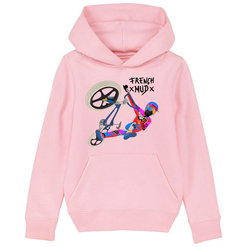 Hoodie "peinture BMX" Enfant