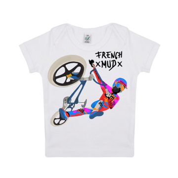 T-shirt "old school bmx" Bebe BIO