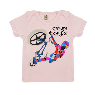 T-shirt "peinture BMX" Bebe BIO