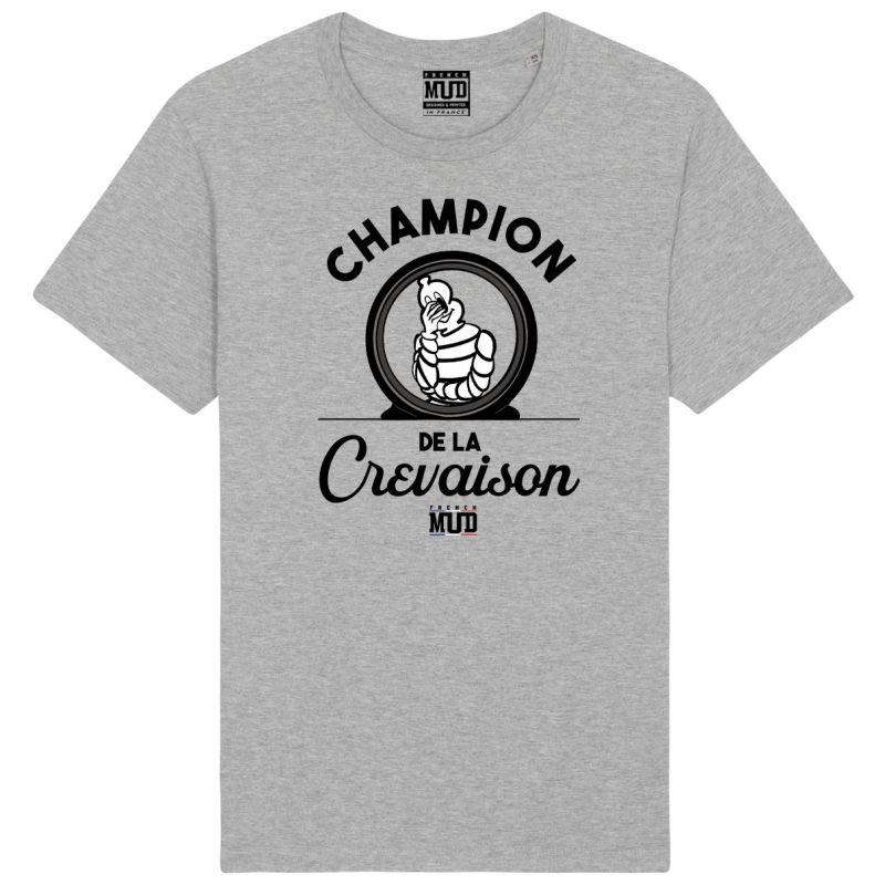 T-Shirt "champion de la crevaison" Unisexe