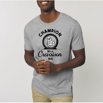 T-Shirt "champion de la crevaison" Unisexe